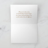 セレニティ祈りの言葉カード カード (内部)