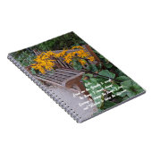 セレニティ祈りの言葉ガーデンベンチフローラ ノートブック (右側)