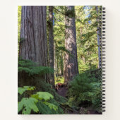 セレニティ祈りの言葉グリーンフォレスト ノートブック (裏面)