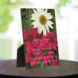 セレニティ祈りの言葉コンフォローアフローラ フォトプラーク