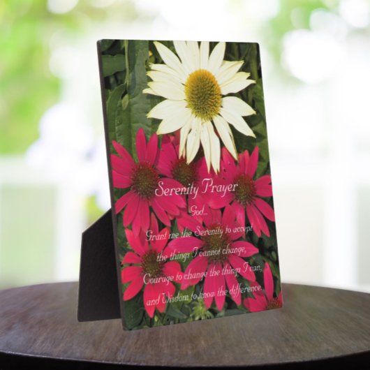 セレニティ祈りの言葉コンフォローアフローラ フォトプラーク
