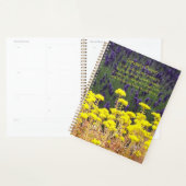 セレニティ祈りの言葉サマーガーデンフローラ プランナー手帳 (ディスプレー)