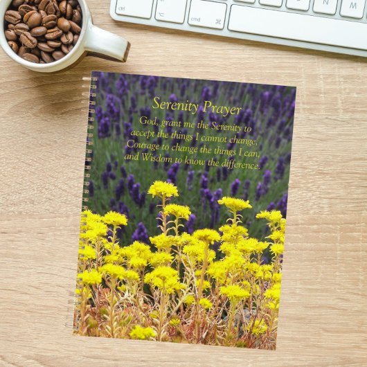 セレニティ祈りの言葉サマーガーデンフローラ プランナー手帳