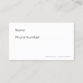 セレニティ祈りの言葉サンセット 名刺 (裏面)