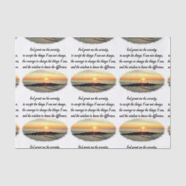 セレニティ祈りの言葉サンライズフォトデザイン 薄葉紙