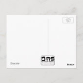 セレニティ祈りの言葉ダブルバードブルースポストカード ポストカード (裏面)