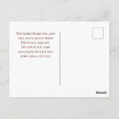 セレニティ祈りの言葉フォレスト ポストカード (裏面)