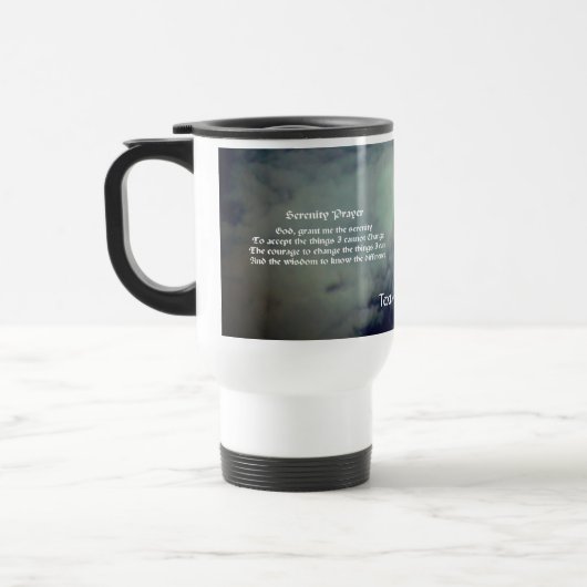 セレニティ祈りの言葉フルムーン感動的 トラベルマグ (左)