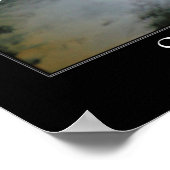 セレニティ祈りの言葉フルムーン感動的 ポスター (角)