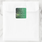 セレニティ祈りの言葉ブリッジ スクエアシール (バッグ)