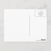 セレニティ祈りの言葉ブルーアイリスフローラ ポストカード (裏面)