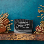 セレニティ祈りの言葉プラーク フォトプラーク (側面)