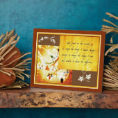 セレニティ祈りの言葉プラーク フォトプラーク (側面)