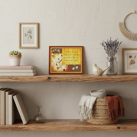 セレニティ祈りの言葉プラーク フォトプラーク