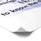 セレニティ祈りの言葉ポスター引用文水彩デザイン ポスター (角)