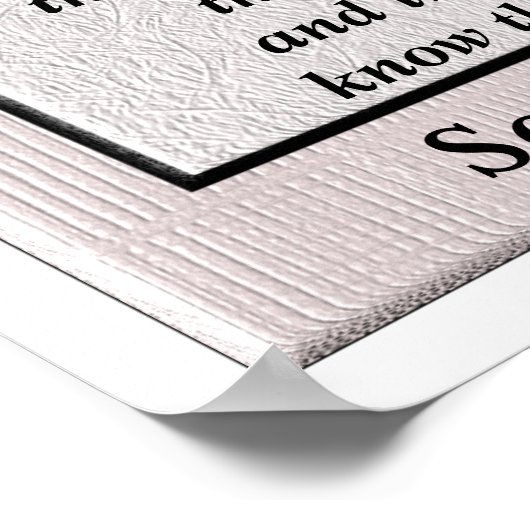 セレニティ祈りの言葉ポスター ポスター (角)