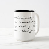 セレニティ祈りの言葉マグ ツートーンマグカップ (正面右)
