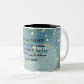 セレニティ祈りの言葉マグ ツートーンマグカップ (正面右)