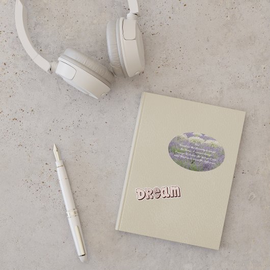 セレニティ祈りの言葉ラベンダーガーデンフローラ 楕円形シール