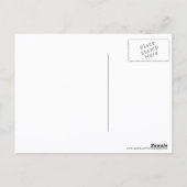 セレニティ祈りの言葉レイクサンセットシルエット ポストカード (裏面)