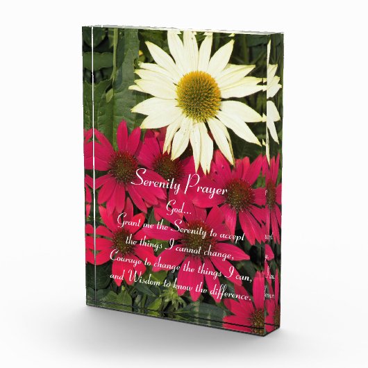 セレニティ祈りの言葉レッドコンフォローアフローラ フォトブロック (右)