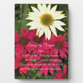 セレニティ祈りの言葉レッドコンフォローアフローラ フォトプラーク (正面)