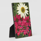 セレニティ祈りの言葉レッドコンフォローアフローラ フォトプラーク (側面)