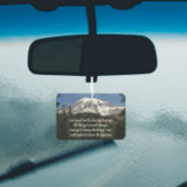 セレニティ祈りの言葉山レイニアランドスケープ カーエアーフレッシュナー