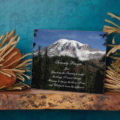 セレニティ祈りの言葉山レイニアランドスケープ フォトプラーク (側面)