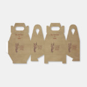 セレニティ祈りの言葉感動的パーソナライズされた フェイバーボックス (折り畳みなし)