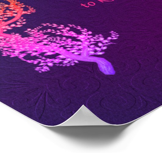 セレニティ祈りの言葉感動的祈りの言葉ブラック ポスター (角)