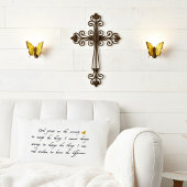 セレニティ祈りの言葉枕 ランバークッション