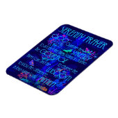 セレニティ祈りの言葉磁石 マグネット (左側)