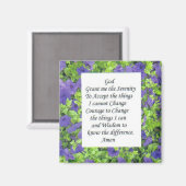 セレニティ祈りの言葉磁石 マグネット (正面/裏面)