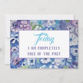 セレニティ祈りの言葉肯定瞑想カード 招待状