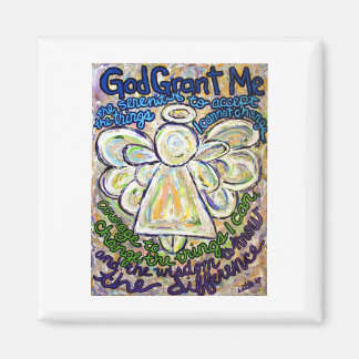 セレニティ祈りの言葉詩天使カスタム冷蔵庫用マグネット マグネット