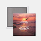 セレニティ祈りの言葉3 マグネット (正面/裏面)