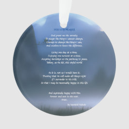 セレニティ祈りの言葉 オーナメント