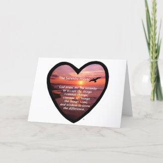 セレニティ祈りの言葉 カード
