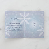 セレニティ祈りの言葉 – クリスマスカード (内部)