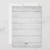 セレニティ祈りの言葉 – バウンス書道スクリプトモダン シーズンカード (裏面)