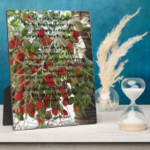 セレニティ祈りの言葉 フォトプラーク (側面)