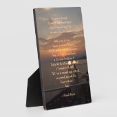 セレニティ祈りの言葉 フォトプラーク (側面)