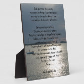 セレニティ祈りの言葉 フォトプラーク (側面)