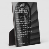 セレニティ祈りの言葉 フォトプラーク (側面)