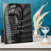 セレニティ祈りの言葉 フォトプラーク (側面)