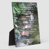 セレニティ祈りの言葉 フォトプラーク (側面)