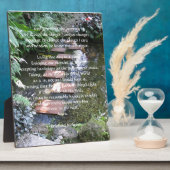 セレニティ祈りの言葉 フォトプラーク (側面)