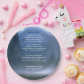 セレニティ祈りの言葉 ペーパープレート (パーティー)