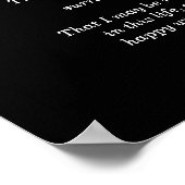 セレニティ祈りの言葉 – ポスター (角)